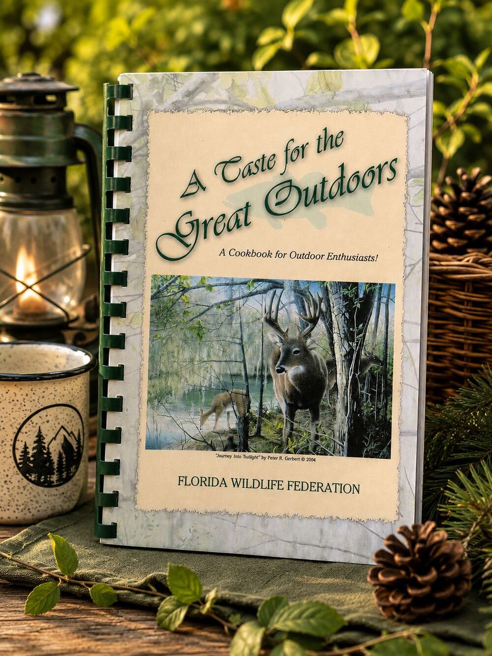A Taste for the Great Outdoors Cookbook Florida Wildlife Federation 2004 Spiral